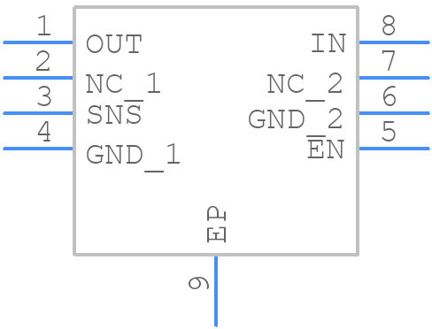 TLV76633QWDRBRQ1 - Texas Instruments - PCB symbol