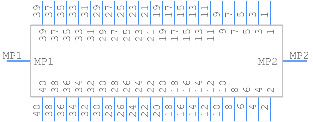 505433-4071 - Molex - PCB symbol