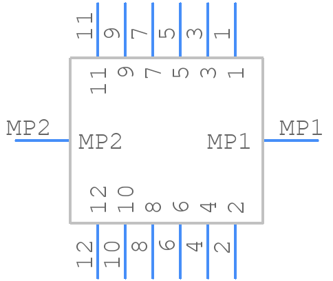 505433-1271 - Molex - PCB symbol