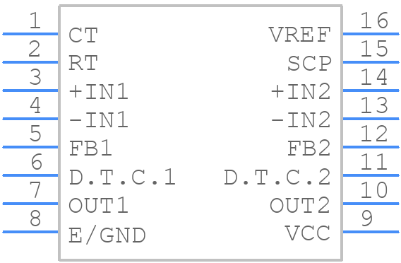 MB3775P - Ramxeed - PCB symbol