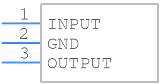 LM2930T-5.0 NOPB - Texas Instruments - PCB symbol