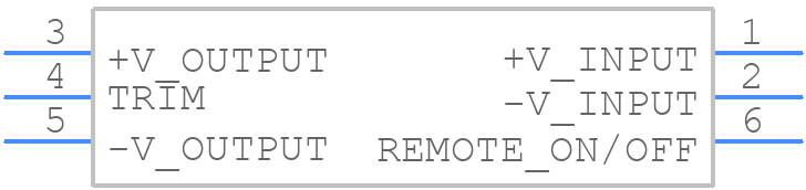 EC7BW-24S05 - Cincon - PCB symbol