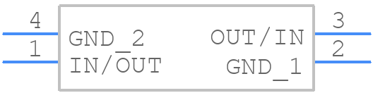 ECS-300-20-30B-DU - ECS - PCB symbol