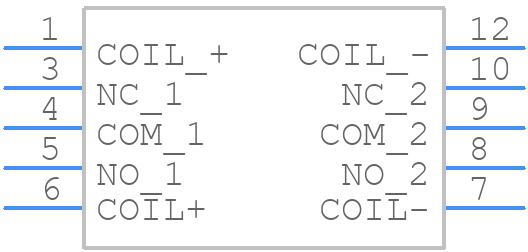 TXS2SA-LT-3V-Z - Panasonic - PCB symbol