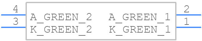 LTL-42M4NH106 - Lite-On - PCB symbol