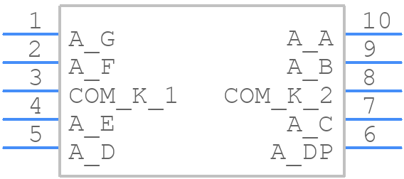 SC39-11EWA - Kingbright - PCB symbol