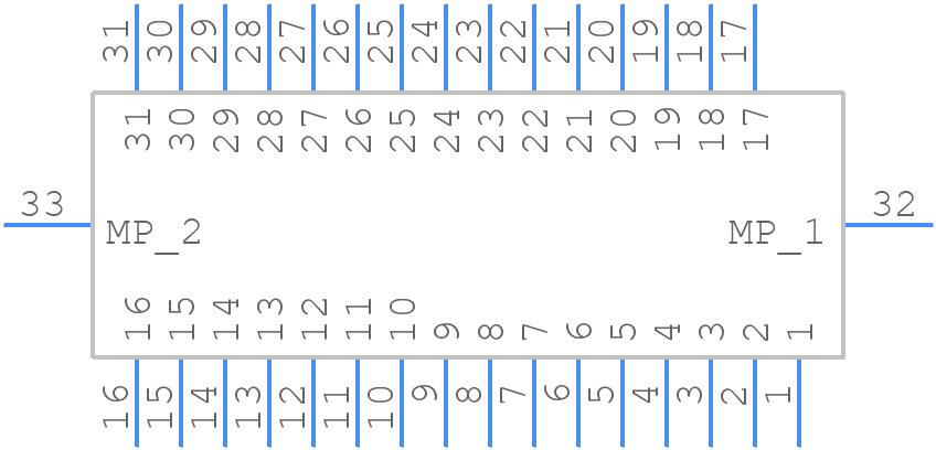 M40-6203146R - Harwin - PCB symbol