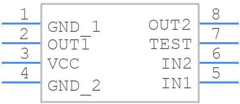 BD62105AFVM-TR - ROHM Semiconductor - PCB symbol