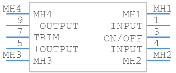 24S28.18MXW (ROHS) - CALEX - PCB symbol