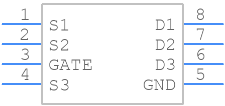 LN60A01ES-LF - Monolithic Power Systems (MPS) - PCB symbol