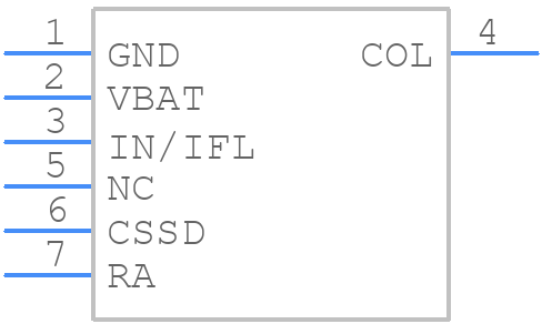FGBS3040E1-F085 - onsemi - PCB symbol
