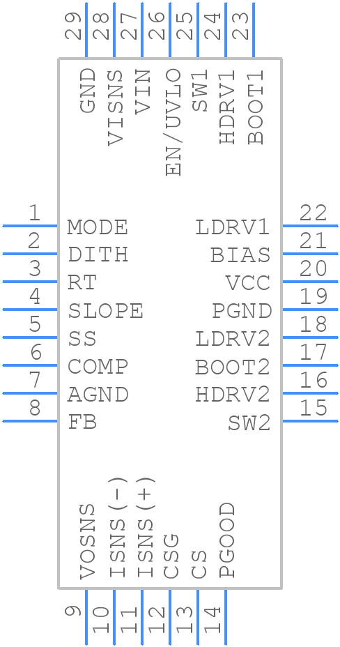LM34936RHFR - Texas Instruments - PCB symbol