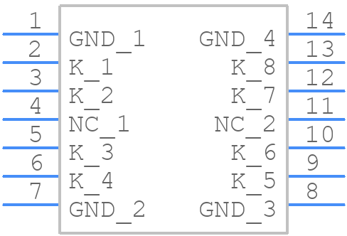 SMDA15C-8.TBT - SEMTECH - PCB symbol