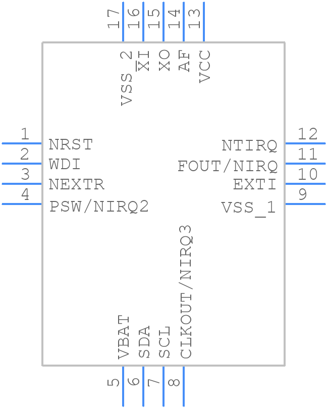 AM1805AQ - Ambiq Micro, Inc. - PCB symbol