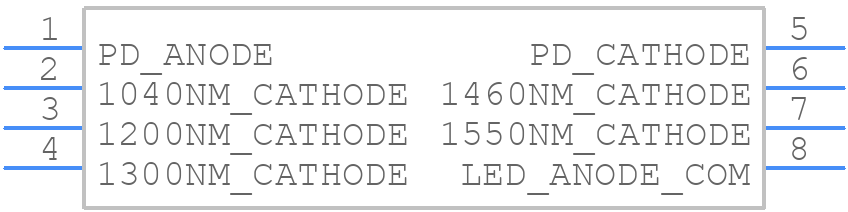 MTMD142345PDT38 - Marktech Optoelectronics - PCB symbol