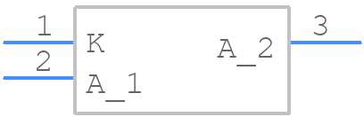 TS4040EILT-2.5 - STMicroelectronics - PCB symbol