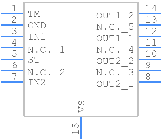 ITS4040DEPDXUMA1 - Infineon - PCB symbol