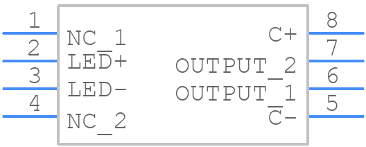 CPC1560GSTR - LITTELFUSE - PCB symbol