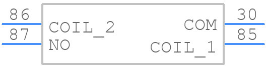 303-1AH-C-R1-12VDC - Song Chuan - PCB symbol