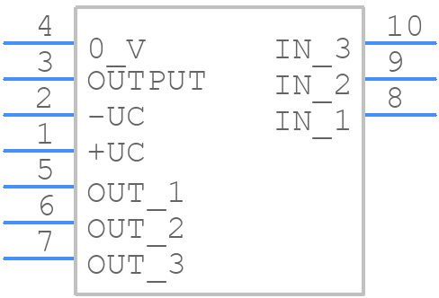 HTB 50-TP - LEM - PCB symbol
