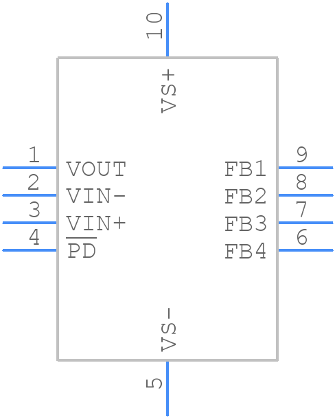 OPA836IRUNT - Texas Instruments - PCB symbol