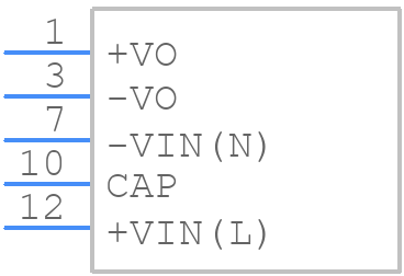 LS03-05B12S - Mornsun Power - PCB symbol