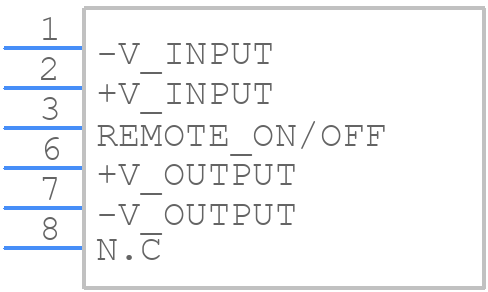 6S8W4_4824S3RP - Gaptec - PCB symbol