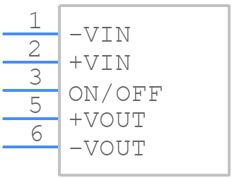 3S6W4_1205S1.6RP - Gaptec - PCB symbol