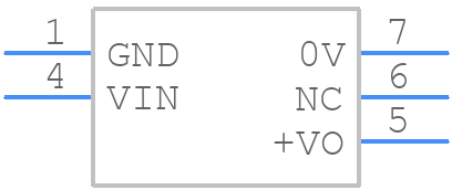 1T8W_2405S1.5RP - Gaptec - PCB symbol
