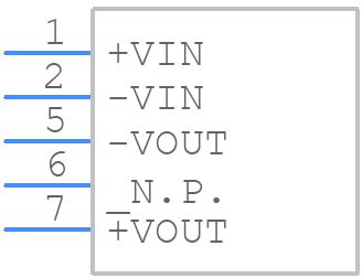 1S7BE_0303S3U - Gaptec - PCB symbol