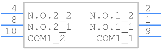 A6KS-162RF-P - OMRON Electronics - PCB symbol