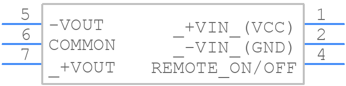 TDN 5-2423WI - Traco Power - PCB symbol
