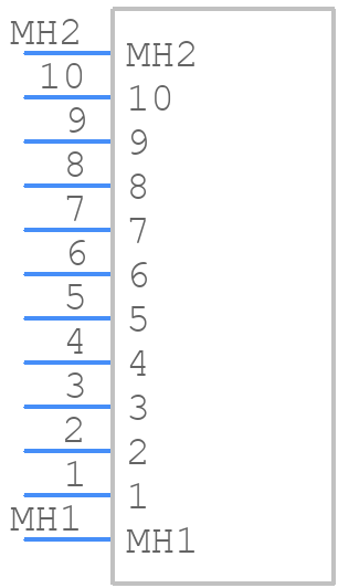 1863380000 - Weidmüller - PCB symbol
