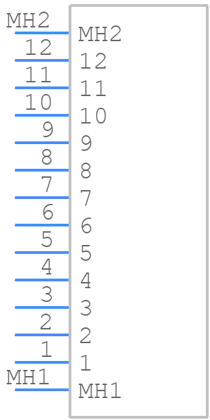 1863410000 - Weidmüller - PCB symbol