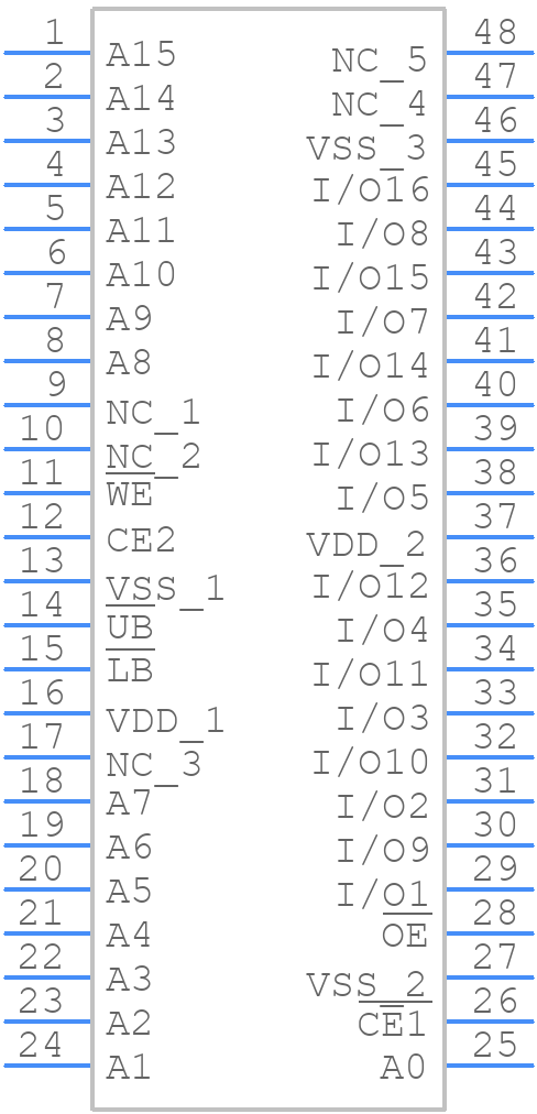 MB85R1002ANC-GE1 - Ramxeed - PCB symbol
