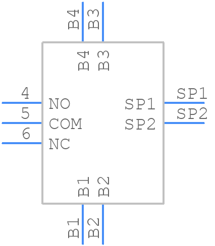 G3T12AB-S - NKK Switches - PCB symbol