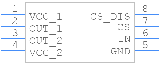 VN5E160MS-E - STMicroelectronics - PCB symbol