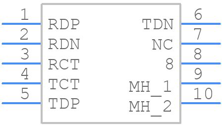6605759-1 - TE Connectivity - PCB symbol