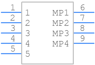 USB-M26FTR - On Shore Technology Inc. - PCB symbol
