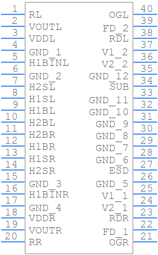KAI-11002-AAA-CP-B1 - onsemi - PCB symbol