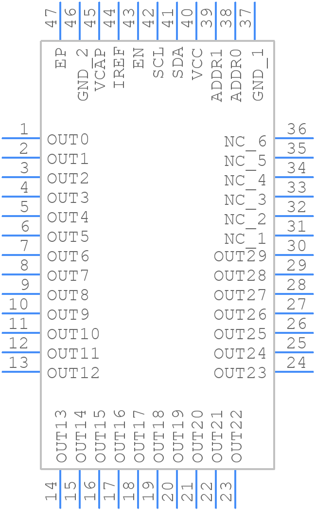 PLP5030RJVR - Texas Instruments - PCB symbol