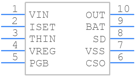XC6806A42011-G - Torex - PCB symbol