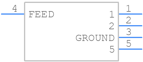 206760-0001 - Molex - PCB symbol