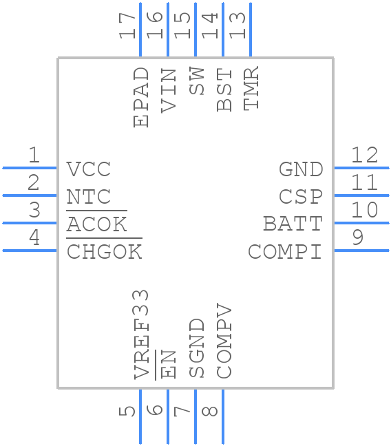 MP26124GR-P - Monolithic Power Systems (MPS) - PCB symbol