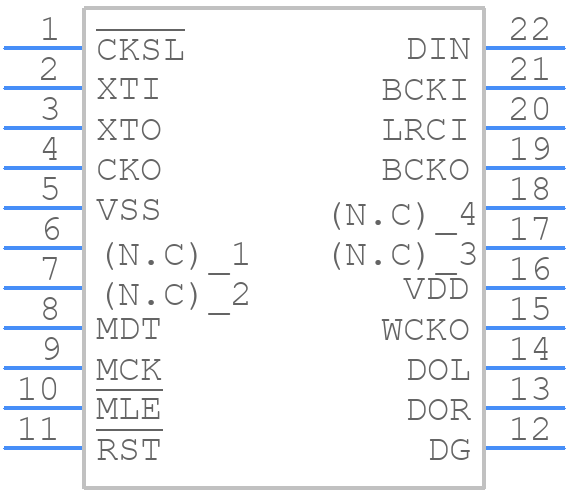 SM5840AS - NPC - PCB symbol