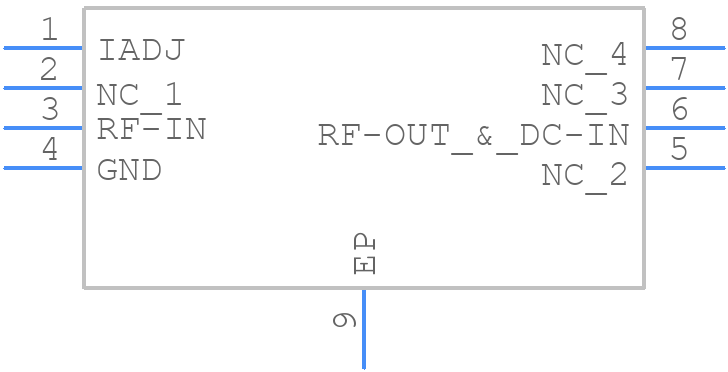 PMA2-63LN+ - Mini-Circuits - PCB symbol