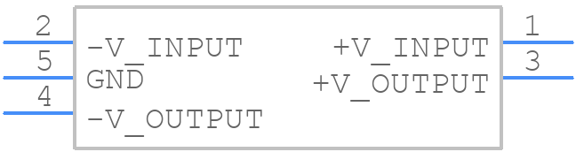VFM-10A - CUI Inc. - PCB symbol