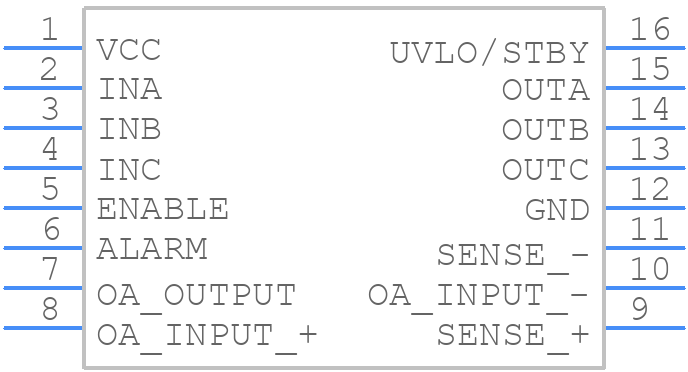 TD310IDT - STMicroelectronics - PCB symbol
