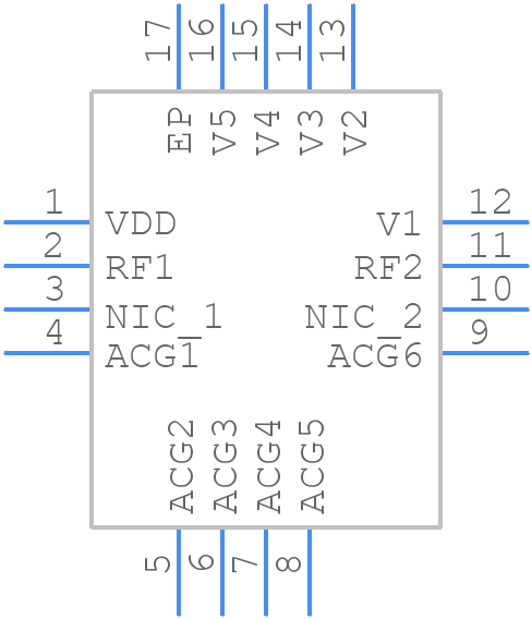 HMC470ATCPZ-EP-RL7 - Analog Devices - PCB symbol