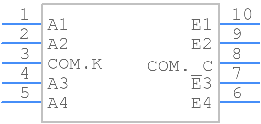 SFH6943A-3T - Vishay - PCB symbol